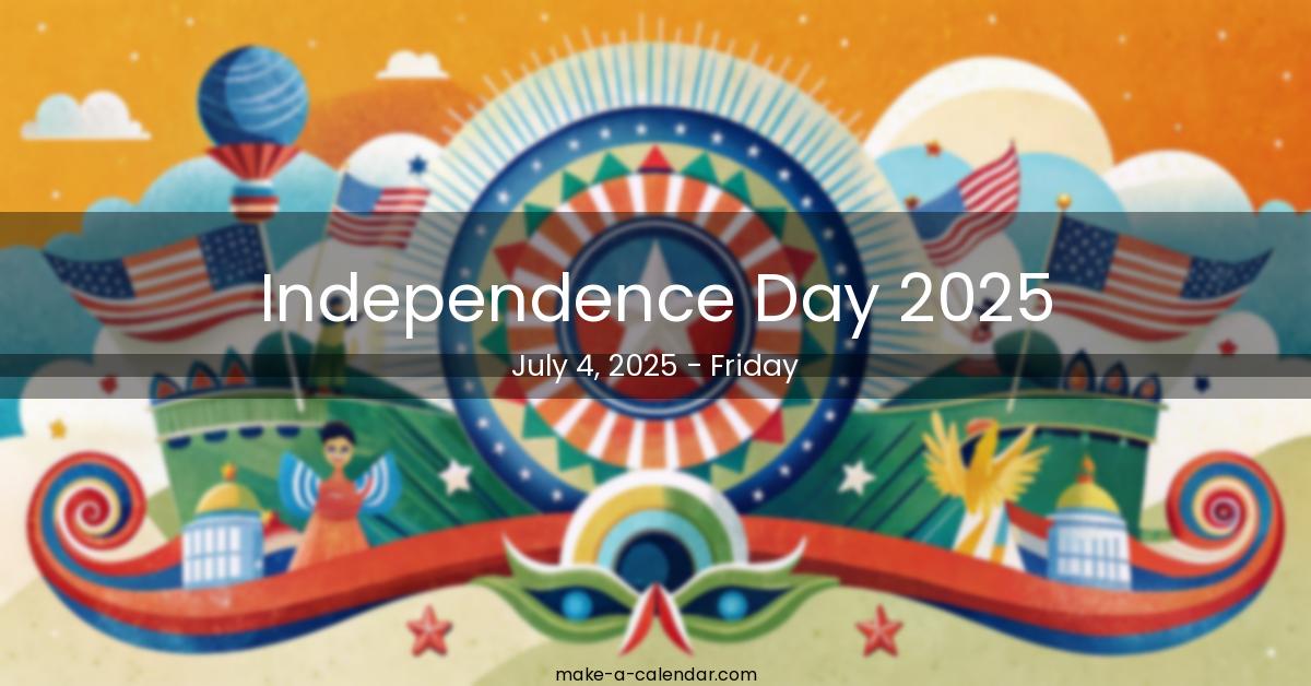 Independence Day 2025 When is Independence Day 2025 date?