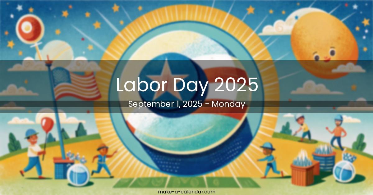 Labor Day 2025 When is Labor Day 2025 date?