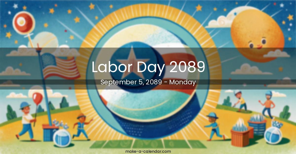 Labor Day 2089 | When is Labor Day 2089 date?